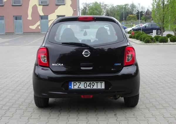 Nissan Micra cena 22700 przebieg: 93200, rok produkcji 2015 z Mońki małe 92